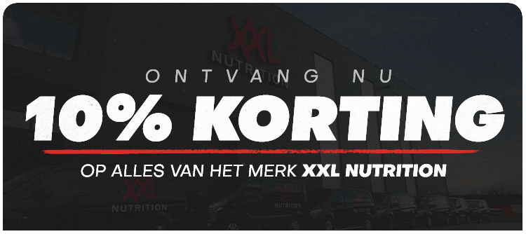 xxlnutrition.com - XXL Nutrition – 10% korting via nieuwsbrief